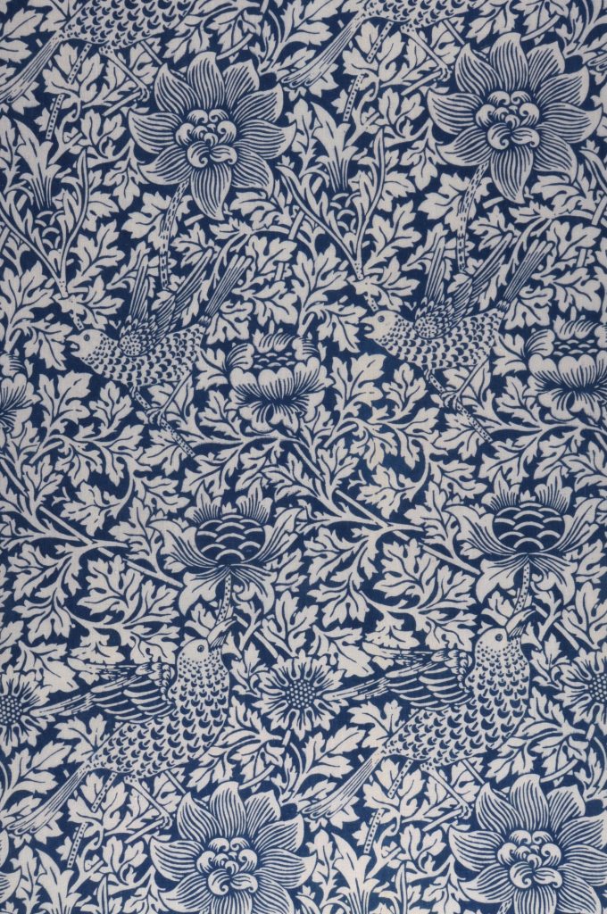 ‘Bird and Anemone’ printed cotton, 1882