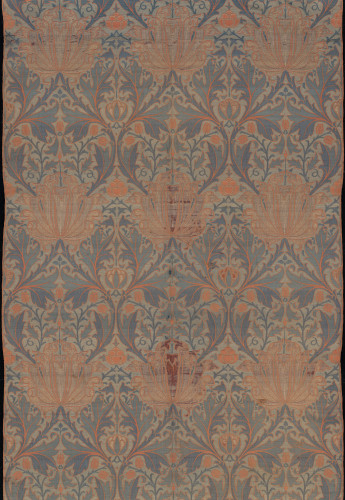 pale pink woven double cloth