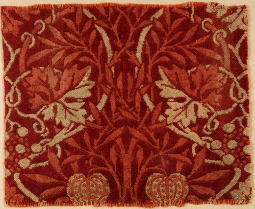 Fragment of woven textile